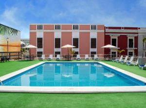 Bazén v ubytování Hotel Veracruz Centro Histórico nebo v jeho okolí