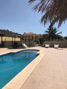 The swimming pool at or close to casaenos