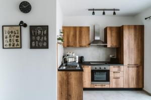 Kuchyň nebo kuchyňský kout v ubytování Ta' Tereza Apartment in Gozo
