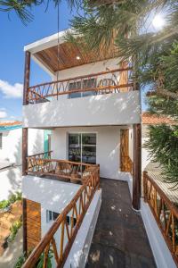Uma varanda ou terraço em Villa Sofia Hotel Boutique Cancun