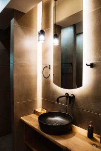 Kúpeľňa v ubytovaní Syvota Apartments Family + 26 fotografií