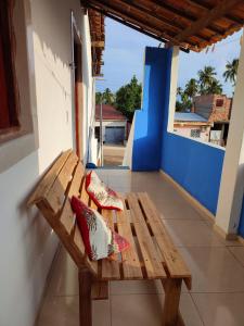 Balcony o terrace sa Casa Japa Beach