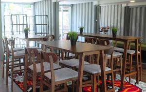 My Dormy Hostel UMM餐廳或用餐的地方