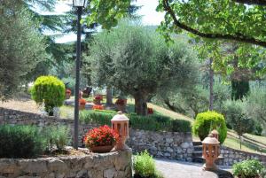 Zahrada ubytování Bed and Breakfast Albe