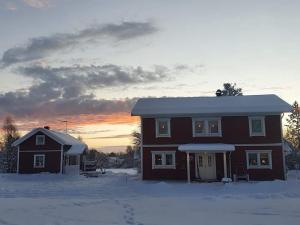 Guesthouse durante l'inverno