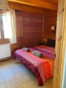 Postel nebo postele na pokoji v ubytování Acogedora Buardilla duplex 6 pax