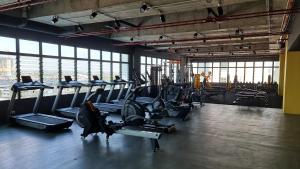 Fitness centrum a/nebo fitness zařízení v ubytování Swan Garden Resort Hotel