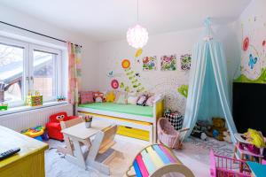 TV a/nebo společenská místnost v ubytování Apartmán Malý princ + 36 fotografií