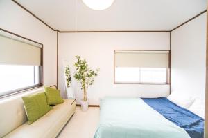 Voodi või voodid majutusasutuse 7 min to JR Yokkaichi STN Large House toas
