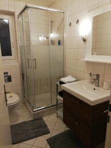 Ένα μπάνιο στο Apartment Frohnau