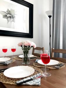 Nápoje v ubytovaní Apartament Litevski Deluxe