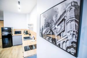 Kuchyňa alebo kuchynka v ubytovaní Loft 33
