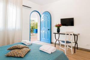 Postel nebo postele na pokoji v ubytování Le Dune Sicily Hotel