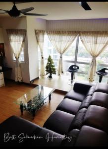 Posezení v ubytování Sekinchan Paddy via Seaview Home 高楼 看海 稻田 民宿
