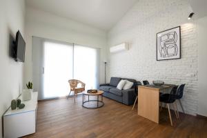 Телевизор и/или развлекательный центр в AG Luxury Villas, Iraklitsa