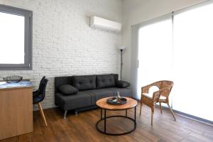 Гостиная зона в AG Luxury Villas, Iraklitsa