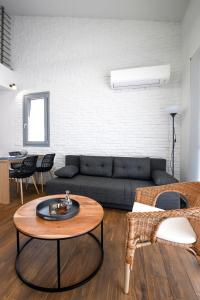 Гостиная зона в AG Luxury Villas, Iraklitsa