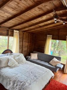Posezení v ubytování Cabaña Sueños Dorados + 28 fotografií