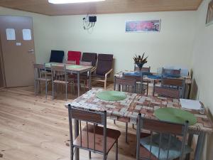 Posezení v ubytování Pavilon v ráji