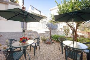 A balcony or terrace at Bordighera weekend vacanze e mare