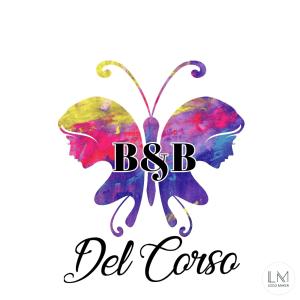 コッレフェッロにあるB&B Del Corsoのカラフルな蝶