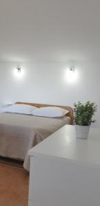 Postel nebo postele na pokoji v ubytování Apartments Oliva