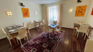 Зона вітальні в Gösser BACHGASSLHOF -- Bed and Breakfast -- Apartments