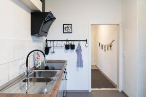 Kuchyň nebo kuchyňský kout v ubytování Harzquartier