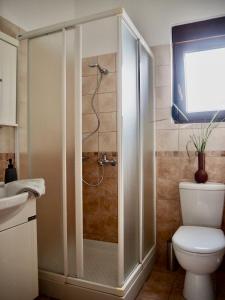 Phòng tắm tại Villa Filia