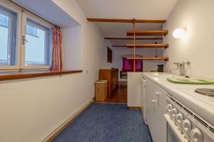 Kuchyňa alebo kuchynka v ubytovaní Gailtal Appartements Nähe Skigebiet