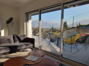 Posezení v ubytování Appartement Thiou + 15 fotografií