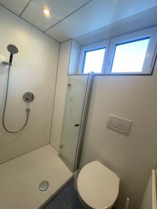 Koupelna v ubytování Ferienwohnungen Haus Bergflora