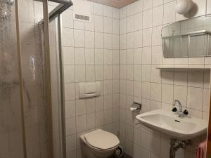 Koupelna v ubytování Ferienwohnungen Haus Bergflora