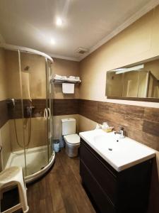 Ett badrum på Oianume