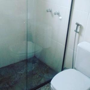 Ванная комната в Central do Paraíso Lapinha da Serra