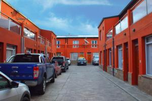 Budova, kde se aparthotel nachází