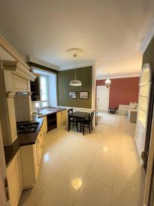 Kuchyňa alebo kuchynka v ubytovaní Poznańska Street Apartment