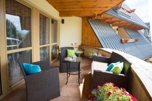 Część wypoczynkowa w obiekcie Willa u Bohuna Jacuzzi & Sauna