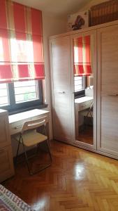 Kuchyň nebo kuchyňský kout v ubytování DLX Apartman Adriatics