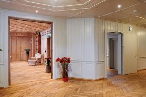 Vstupní hala nebo recepce v ubytování FLÜHLI Hotel Kurhaus