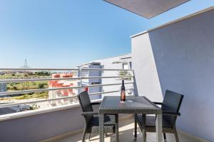 Balkón nebo terasa v ubytování Diva apartment with free private parking