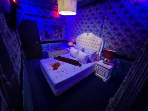 Posteľ alebo postele v izbe v ubytovaní Priamos Hotel Erato
