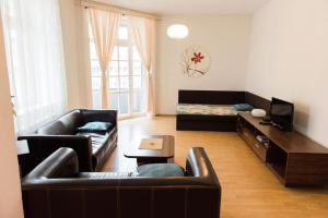 Гостиная зона в Lion Apartments in historical center, Bratislava Old Town