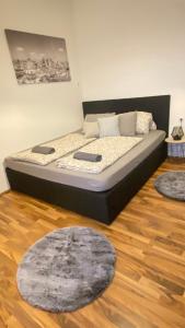 Cama o camas de una habitación en Paower Apartment