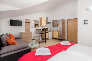 Kuchyňa alebo kuchynka v ubytovaní Kvarner Bay View Apartments