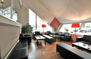 Χώρος καθιστικού στο Hotel Bodensee-Arena