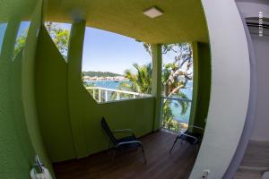Un balcon sau o terasă la Pousada Praia da Lagoinha