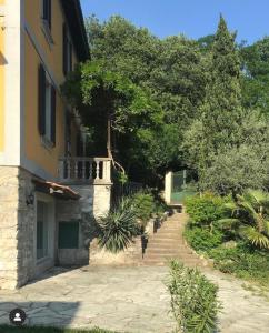 Zahrada ubytování Villa Monte Bianco