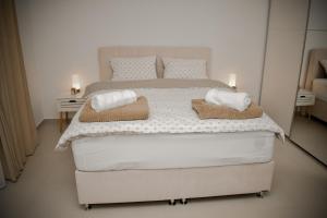 Voodi või voodid majutusasutuse BujRoom apartments toas