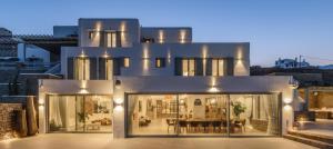 Χώρος καθιστικού στο Villa Nerovino by Whitelist Mykonos